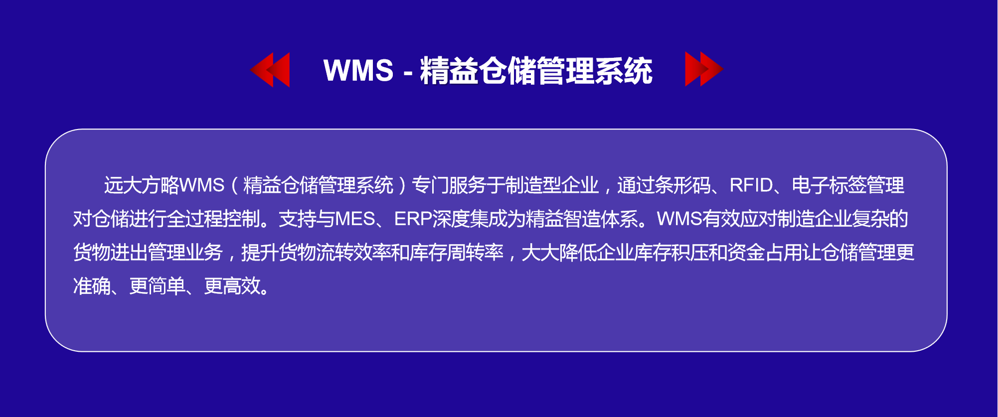 WMS产品介绍